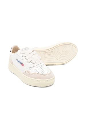sneakers in pelle bianco AUTRY KIDS | KULKFS06WHTSPACE